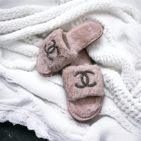 fur chanel slides instagram|Chanel ski pants.